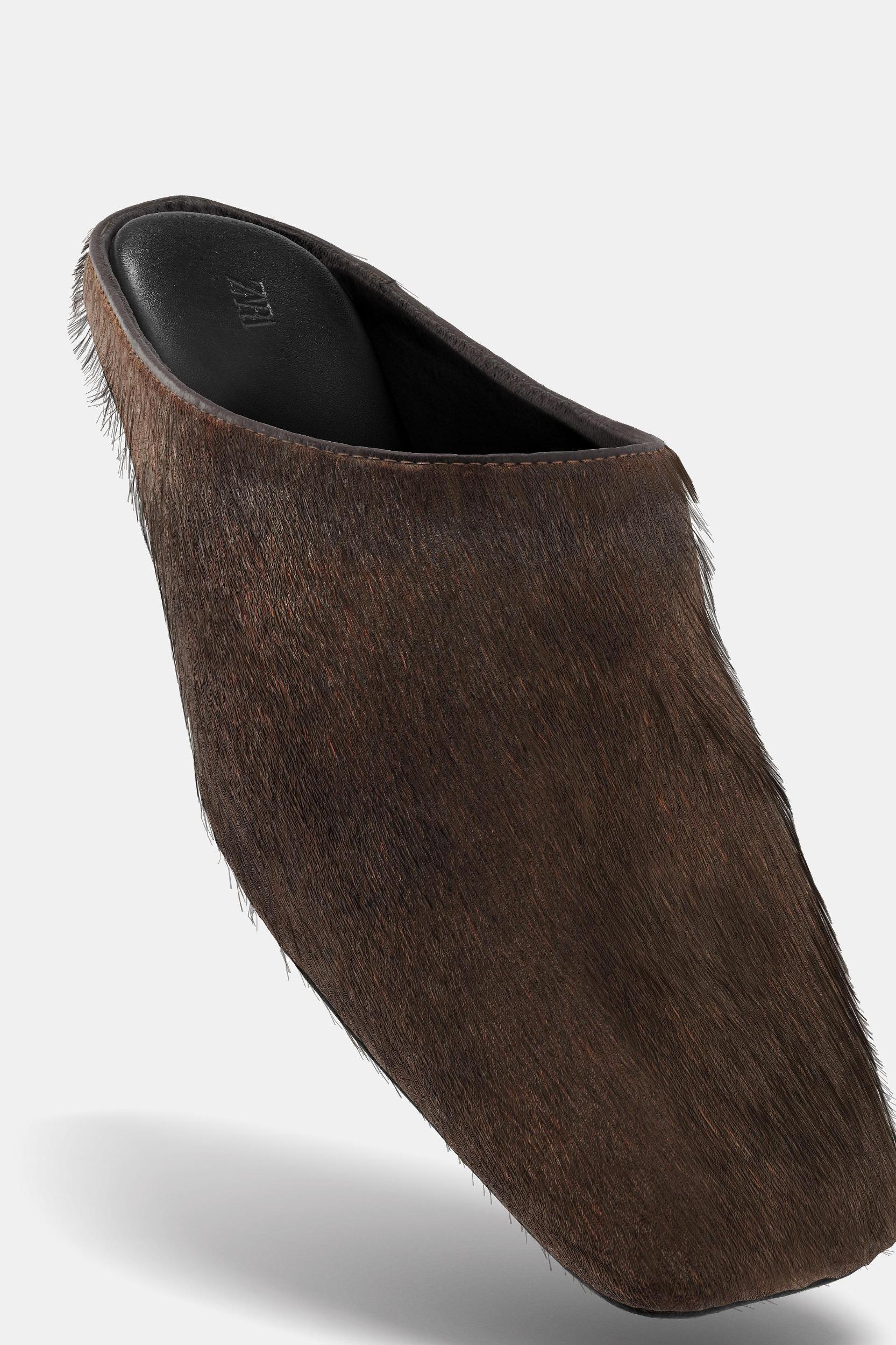 LIMITED EDITION LEATHER MULE SHOES Product Image