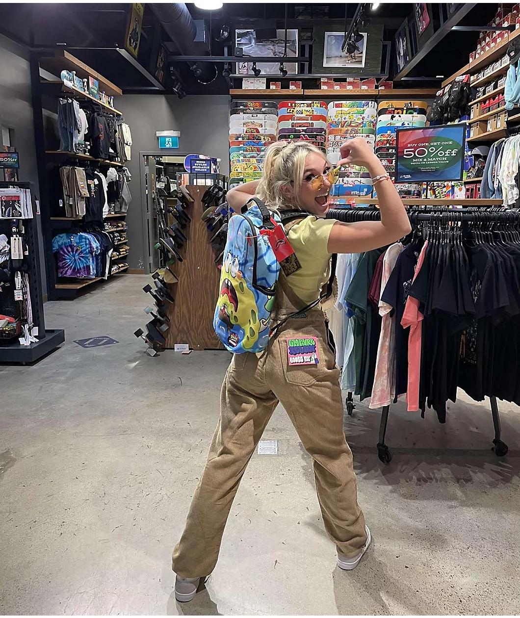 Empyre Tori 90s Khaki Corduroy Skate Pants Product Image