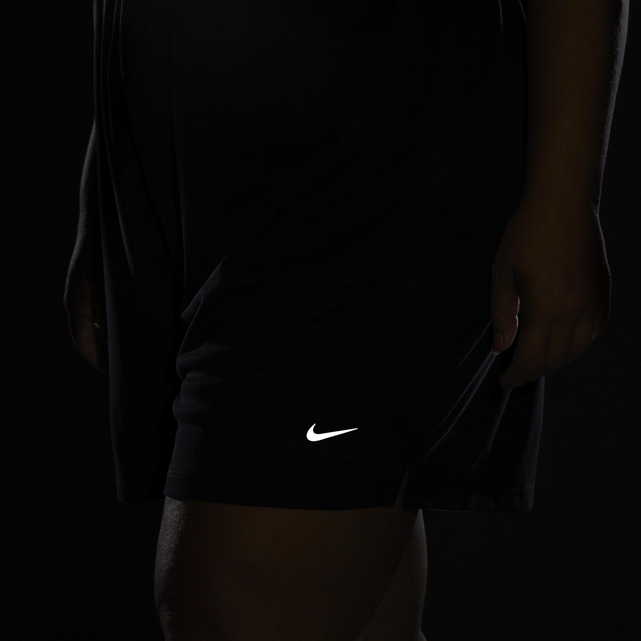 Nike Womens Dri-FIT Attack Mid-Rise 5 Unlined Shorts (Plus Size) | FB3165-010 Product Image