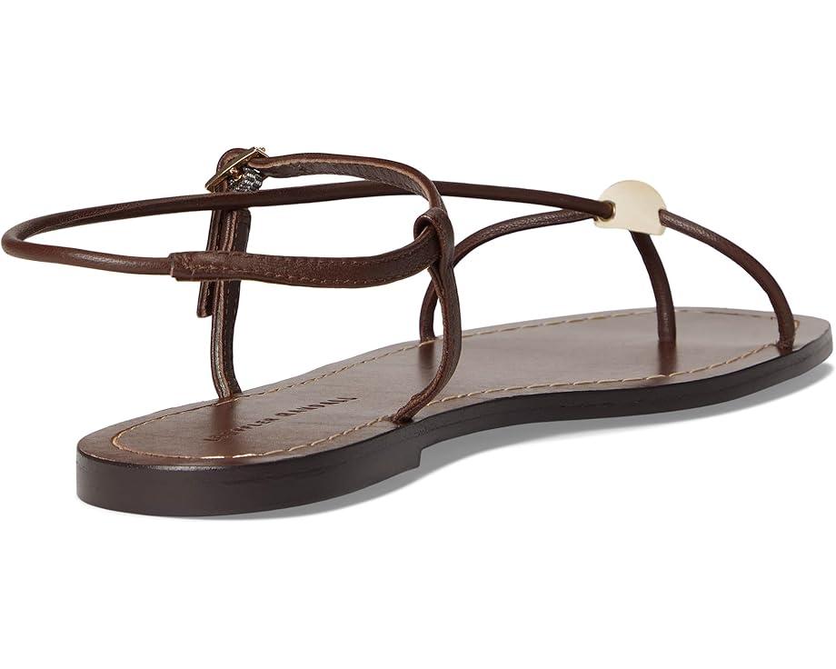 Hadley Leather Bow Flat Sandal Product Image