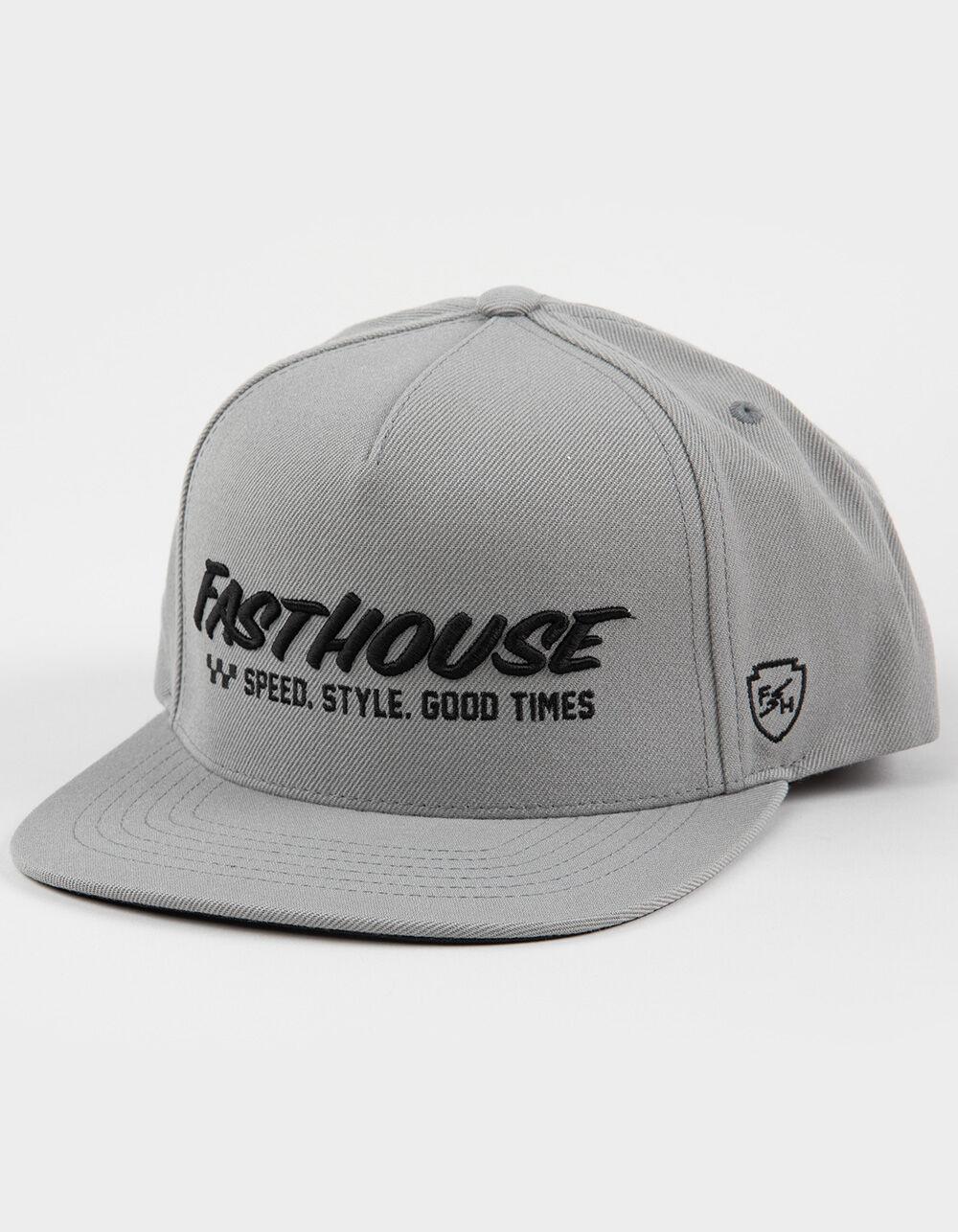 FASTHOUSE Essential Snapback Hat - GRAY Product Image