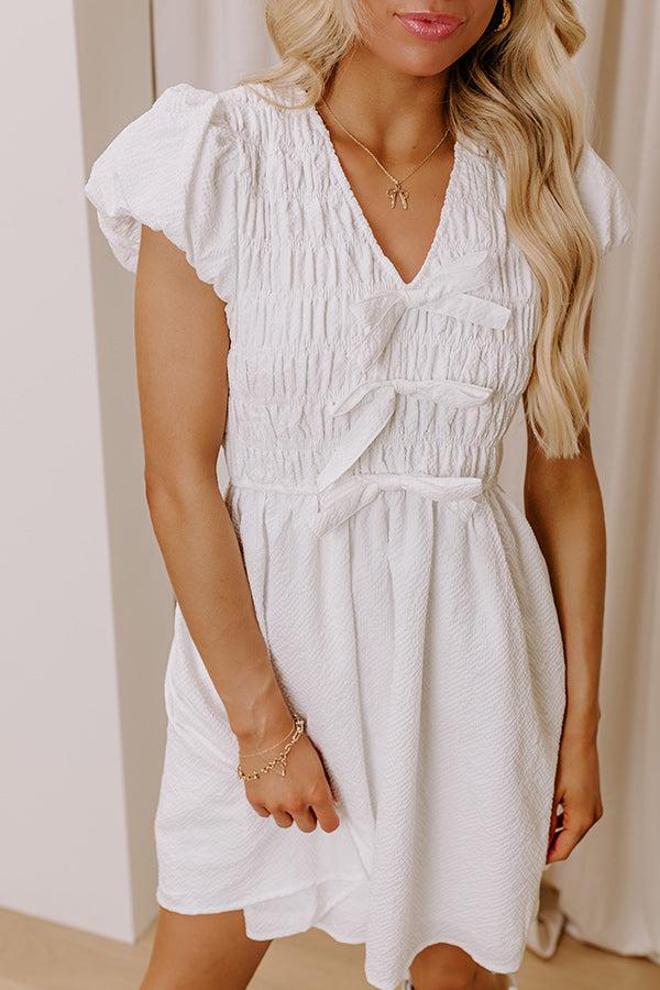 Coquette Dreams Smocked Mini Dress Product Image