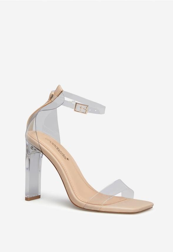 JustFab Margaux Platform Loafer Pump Womens Black/ White Size 8.5 Product Image