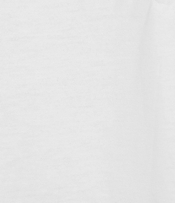 Eileen Fisher Plus Organic Cotton Jersey Knit Round Neck Long Sleeve Top Product Image