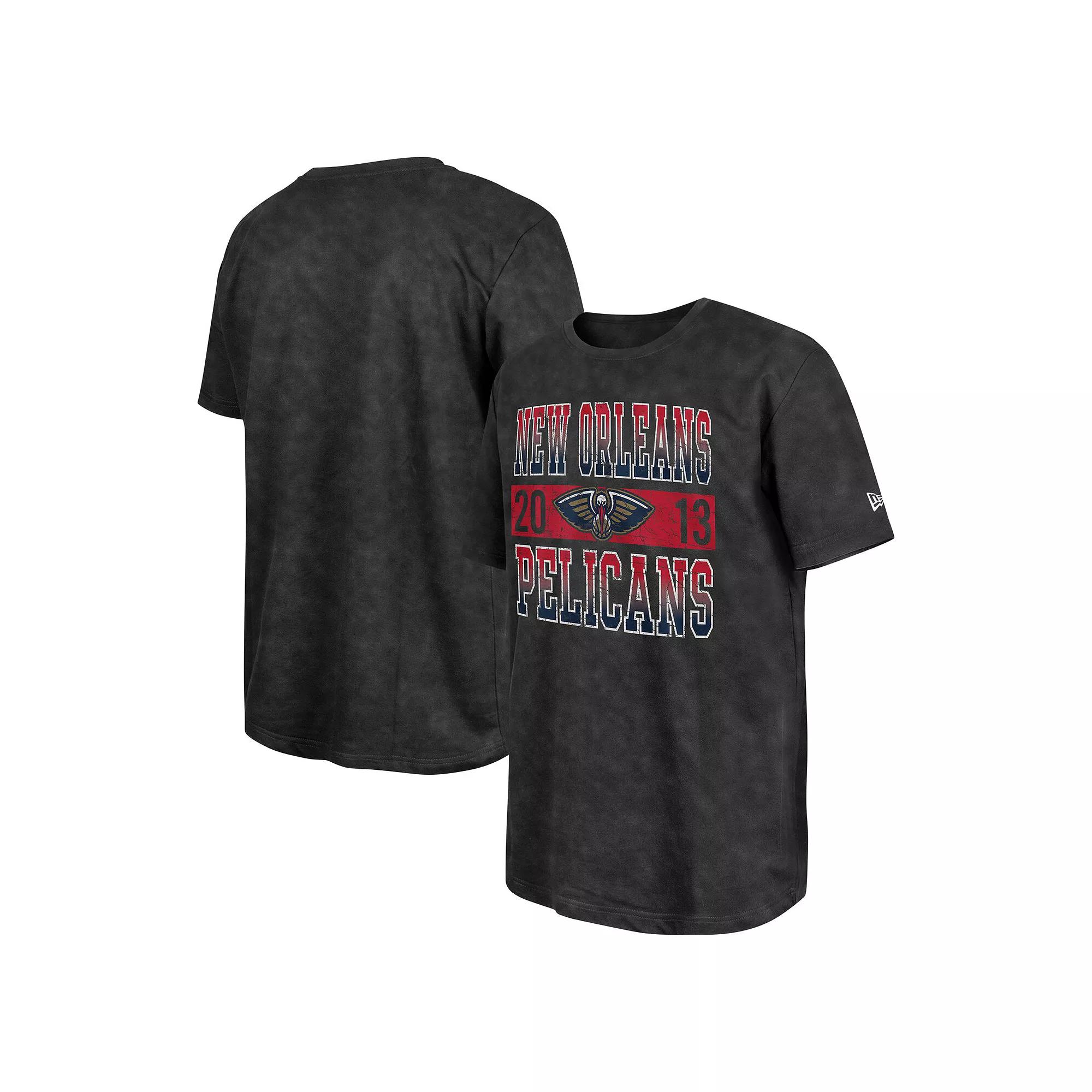 Men's New Era Black New Orleans Pelicans Enzyme Washed Over Product Image