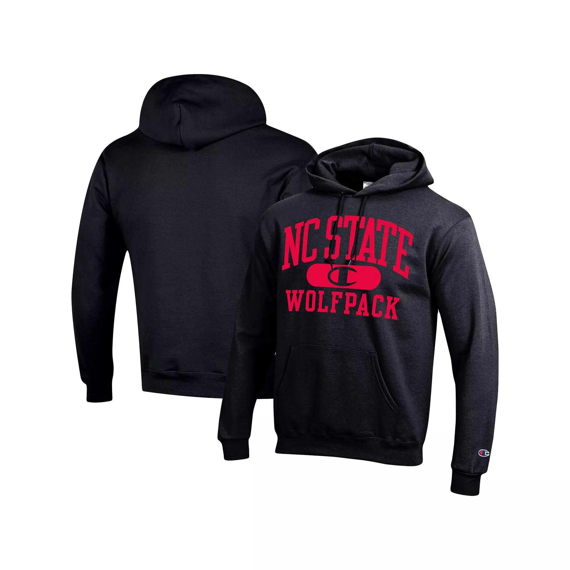 Men's Champion Black Arkansas Razorbacks High Motor Pullover Hoodie, Size: Small Product Image