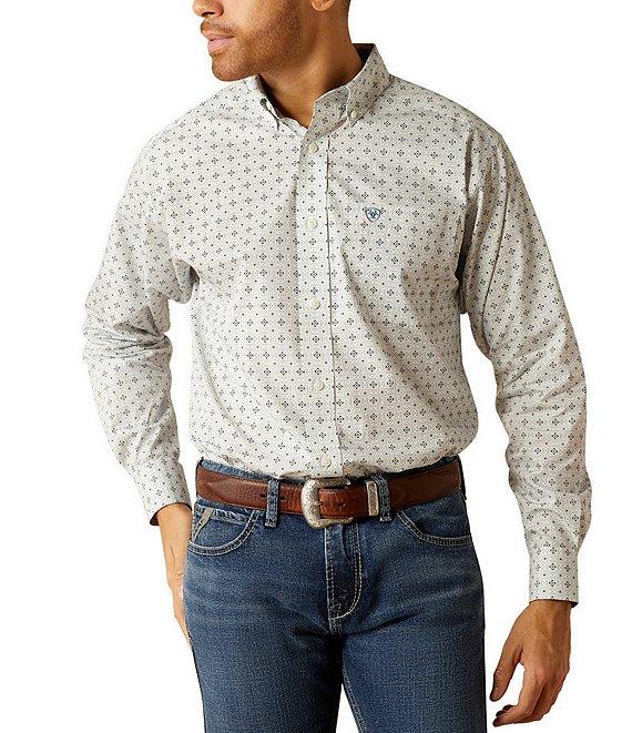 Ariat Classic Fit Lucca Long Sleeve Woven Shirt Product Image