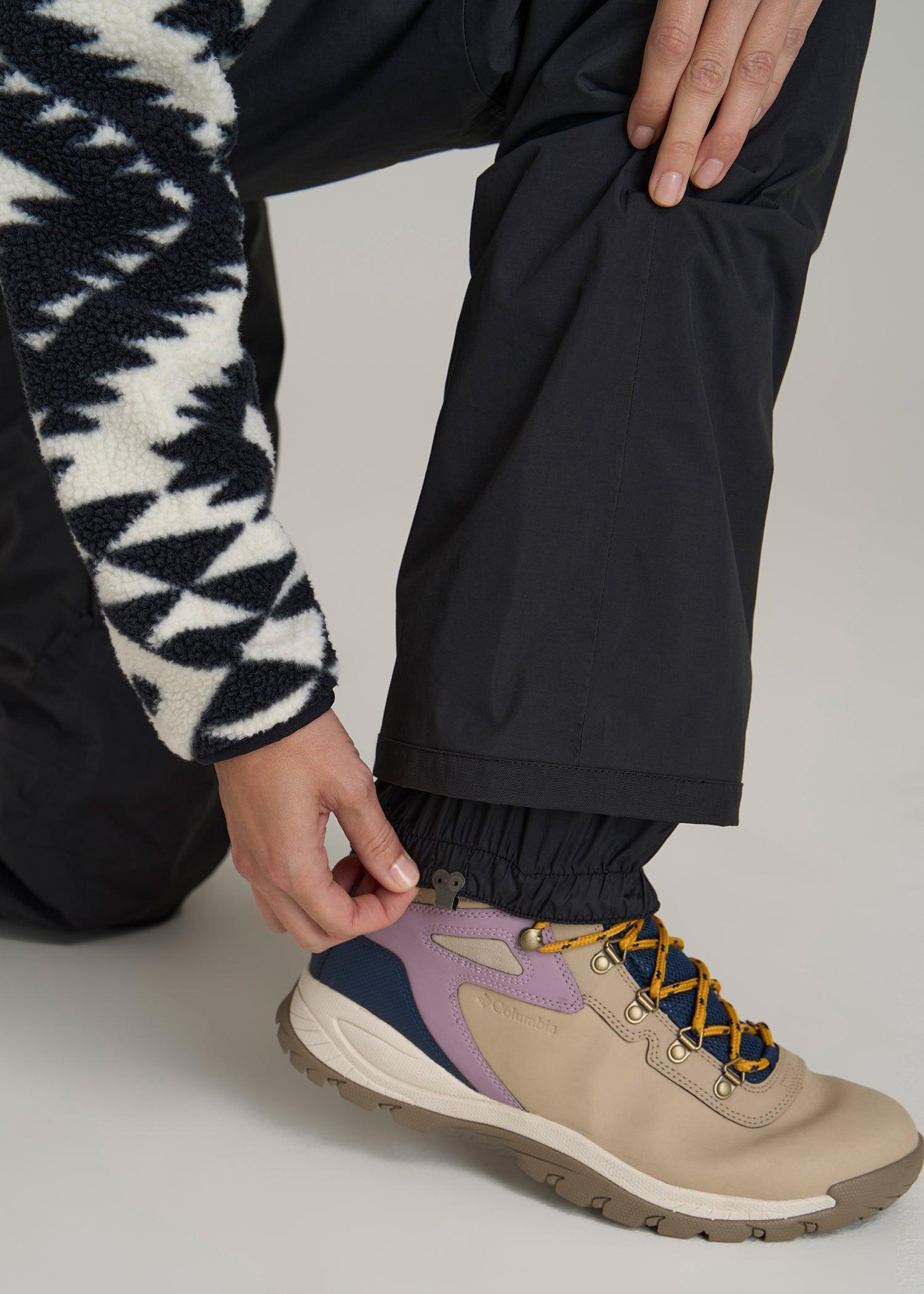 Snow Pants for Tall Women in Black Female Product Image