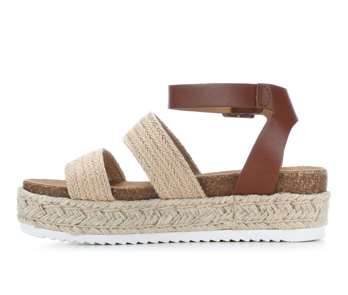 Women's Soda Bryson Wedge Sandals Product Image
