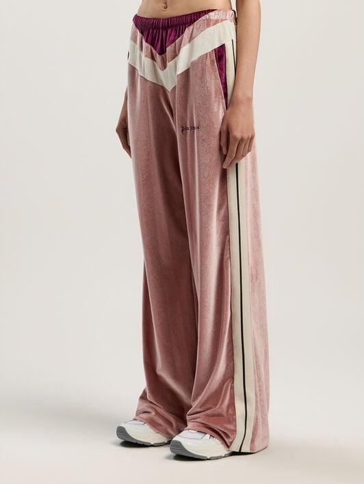 Colorblock Chenille Track Pants Product Image