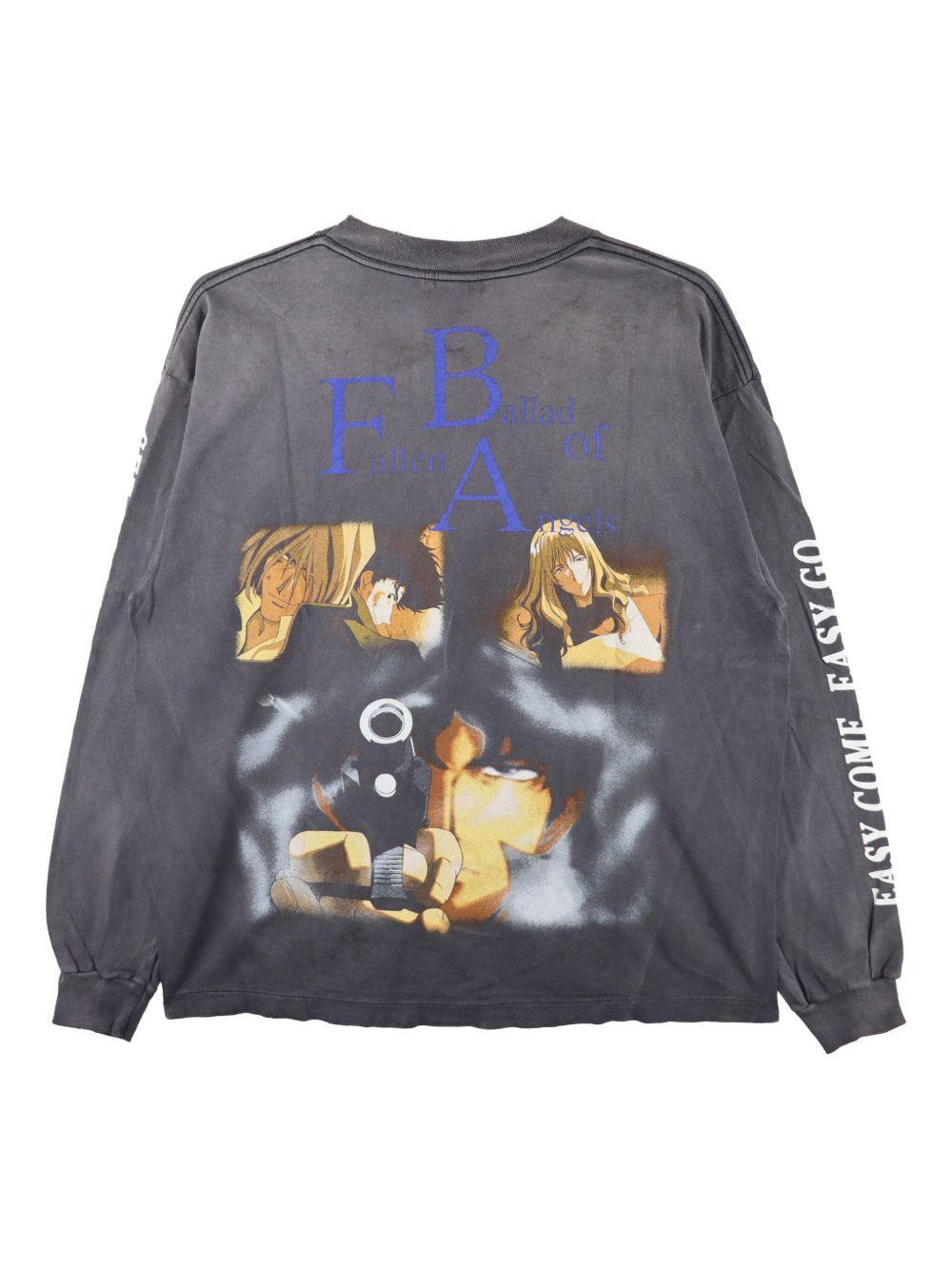 x Cowboy Bebop cotton T-shirt Product Image