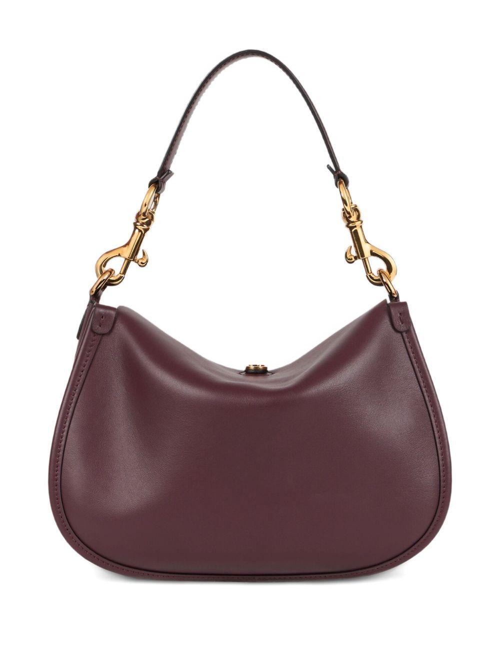 medium leather Pony shoulder bag Product Image