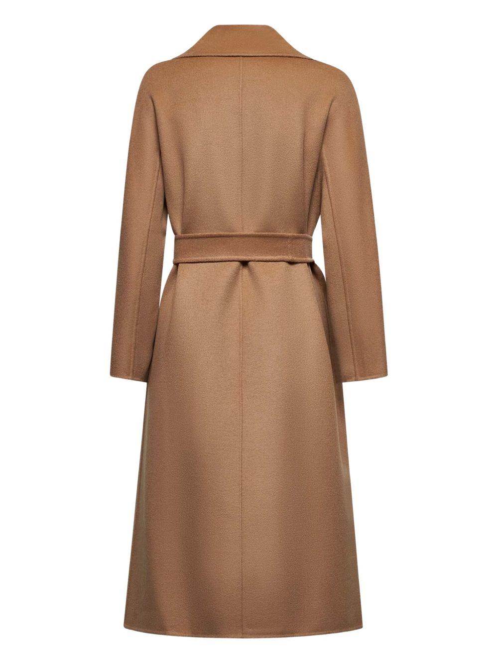 belted wrap coat Product Image