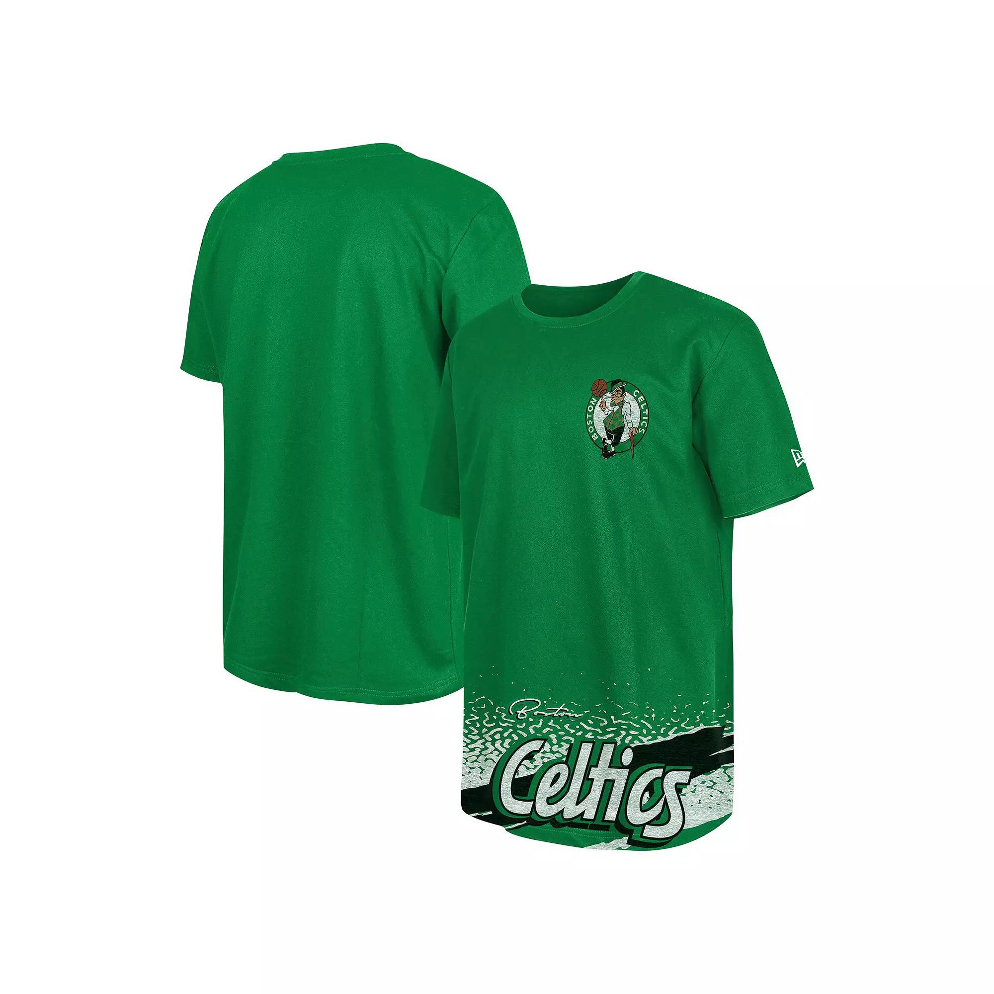 Men's New Era Kelly Green Boston Celtics Sport Classic T-Shirt, Size: Medium Product Image