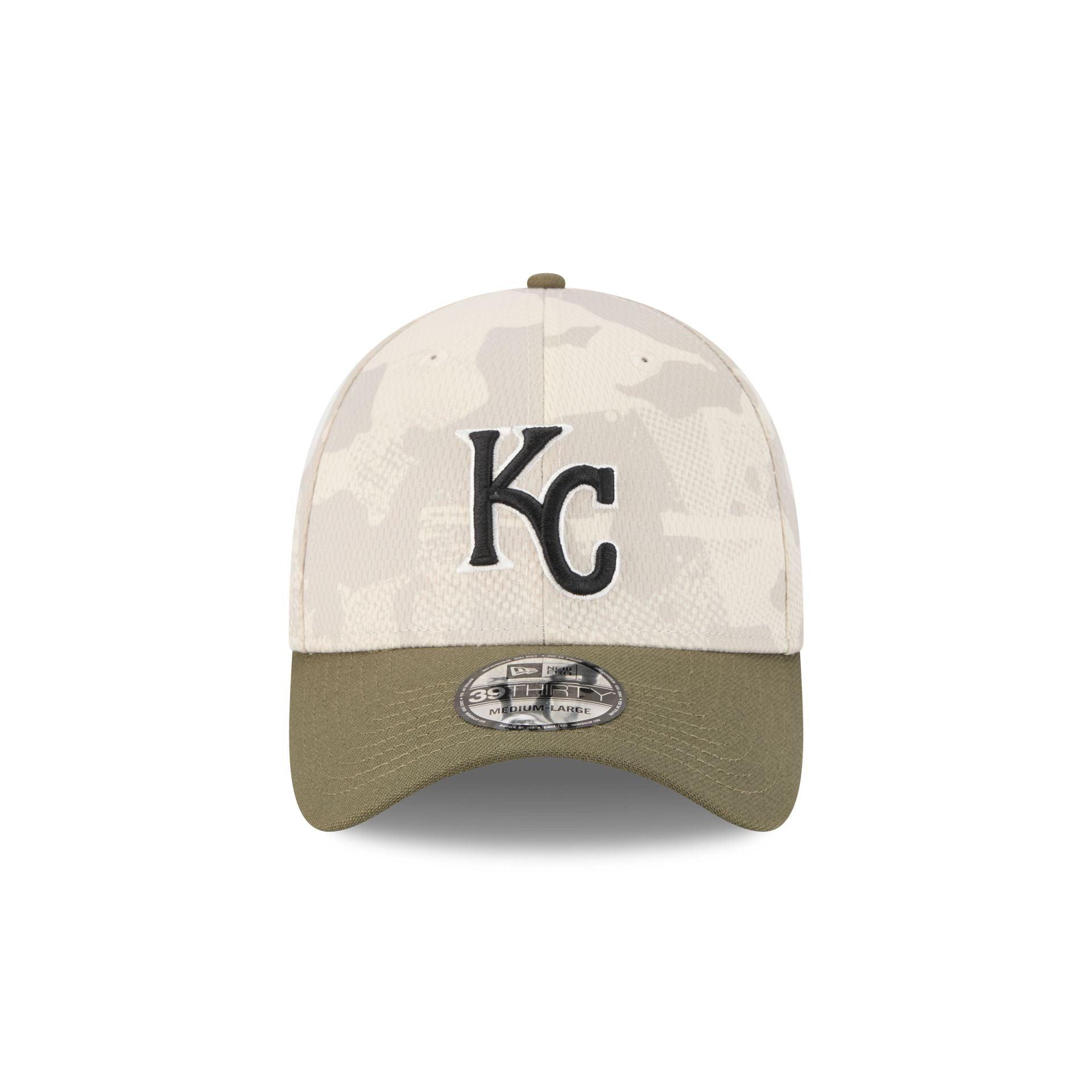Kansas City Royals Armed Forces Day 2025 39THIRTY Stretch Fit Hat Male Product Image