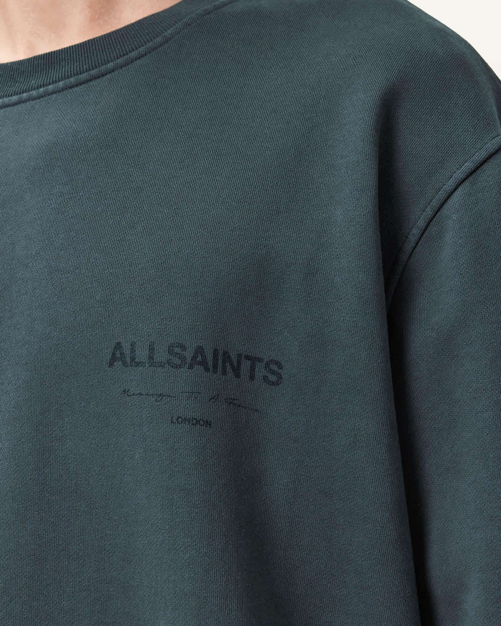 Future Crew Neck Sweatshirt SUNIL BLUE | ALLSAINTS US Product Image