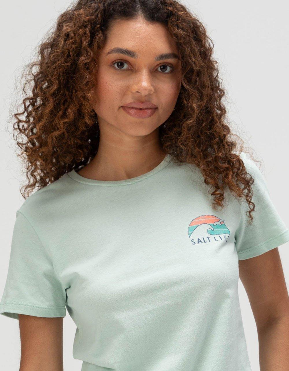SALT LIFE Sea Ya Later Womens Tee - MINT Product Image