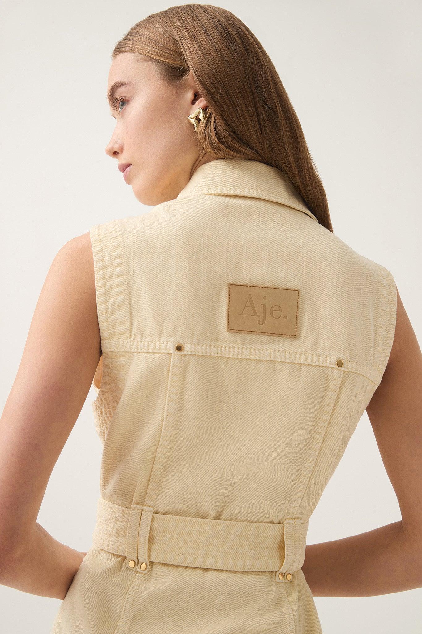 Ray Denim Mini Dress Product Image