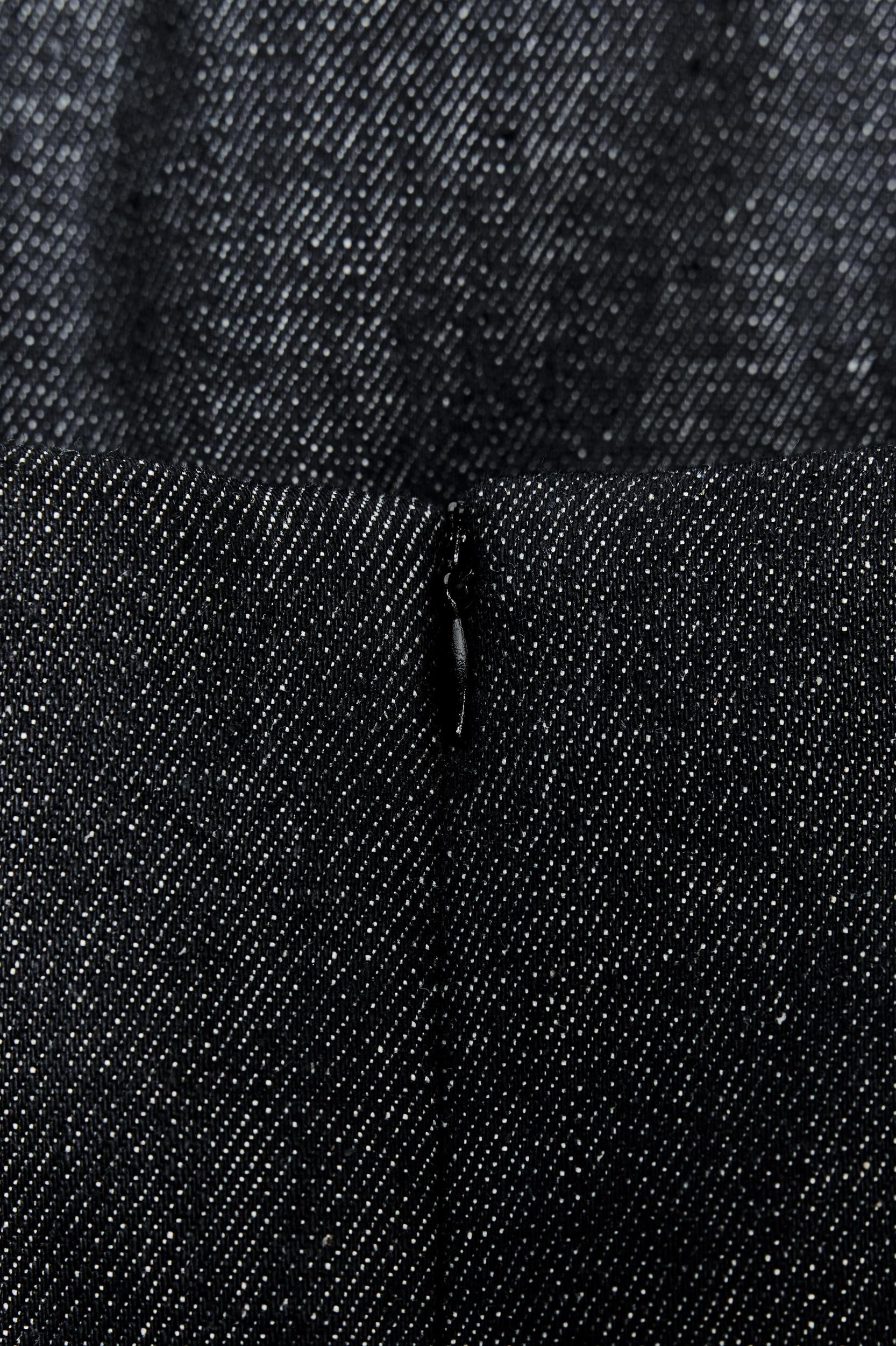 ZW COLLECTION DENIM STRAPLESS TOP Product Image