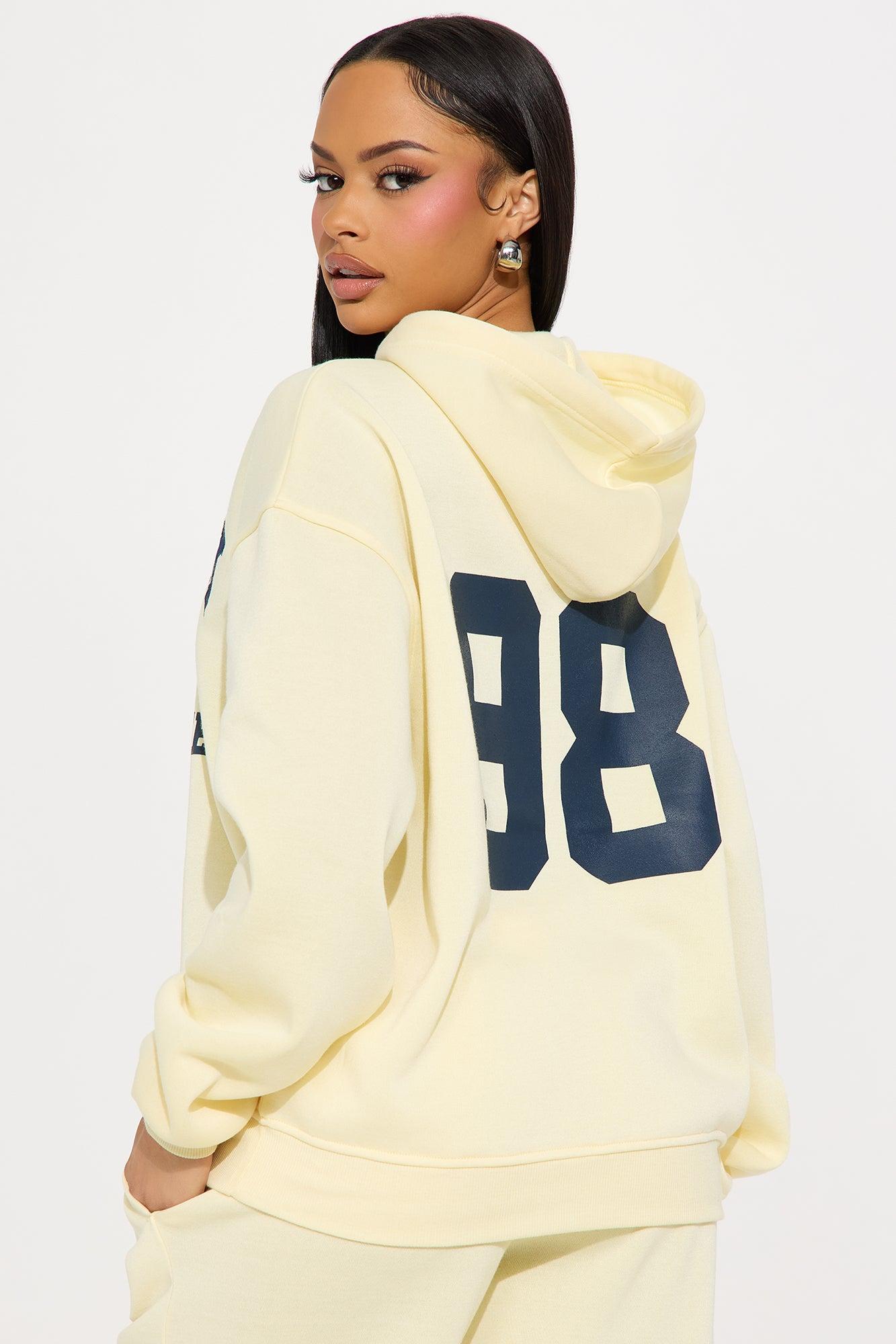 New York Or Nowhere Hoodie - Yellow Product Image
