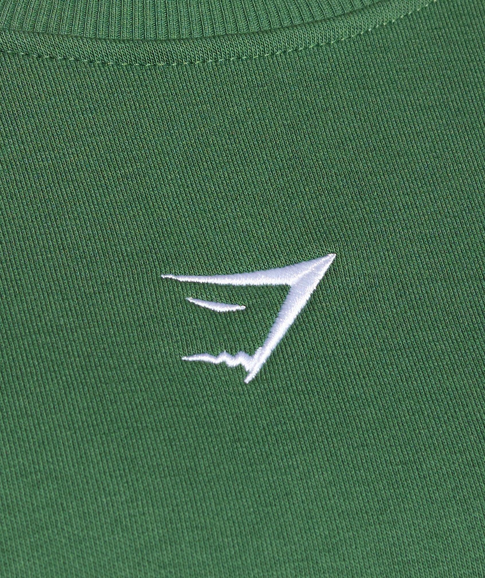 Gymshark Training Oversized Fleece Sweatshirt - Classic Green Female Product Image