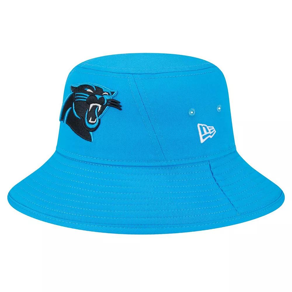 Men's New Era Blue Carolina Panthers Main Bucket Hat, Size: Small/Medium Product Image