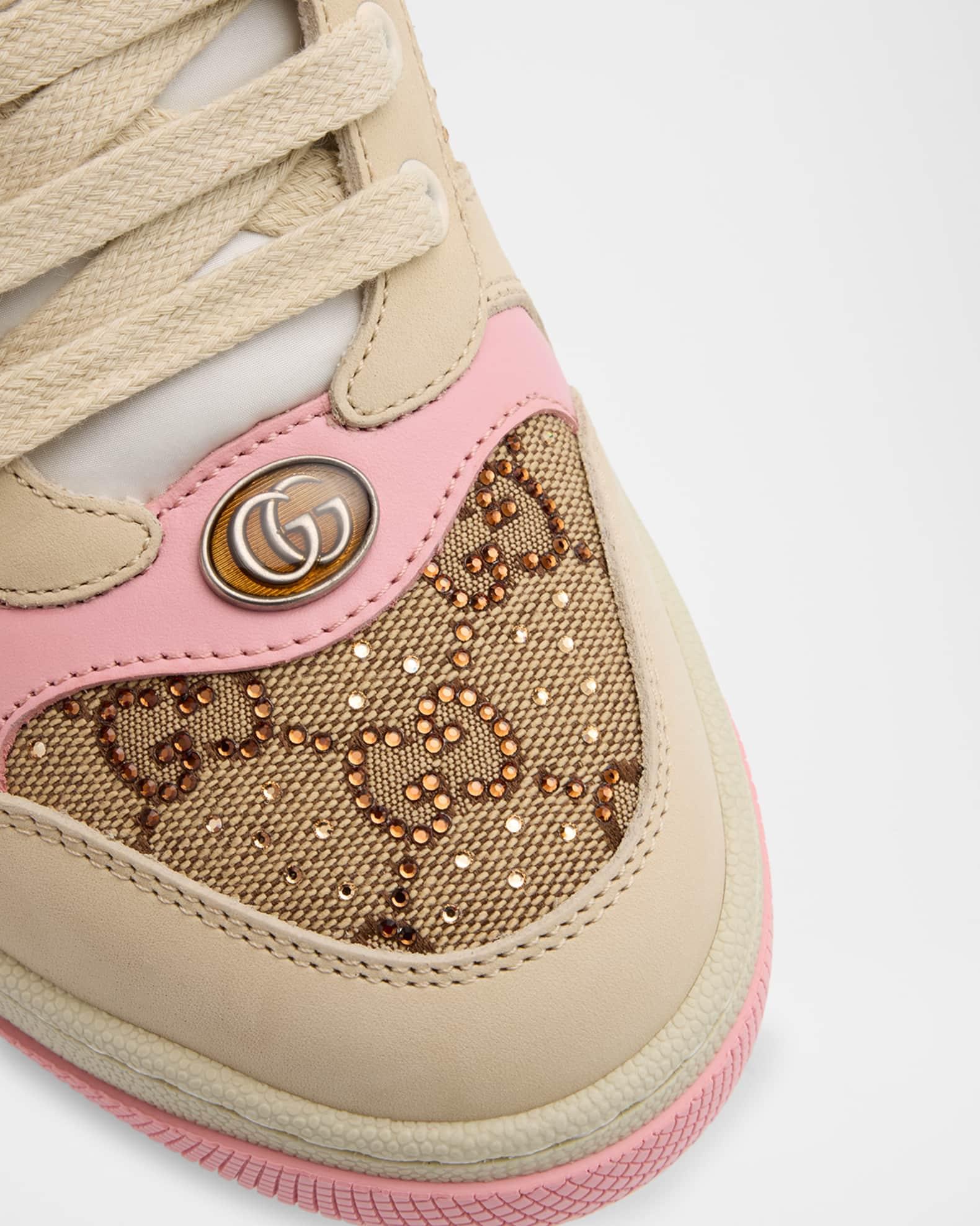 Screener GG Canvas Crystal Sneakers Product Image