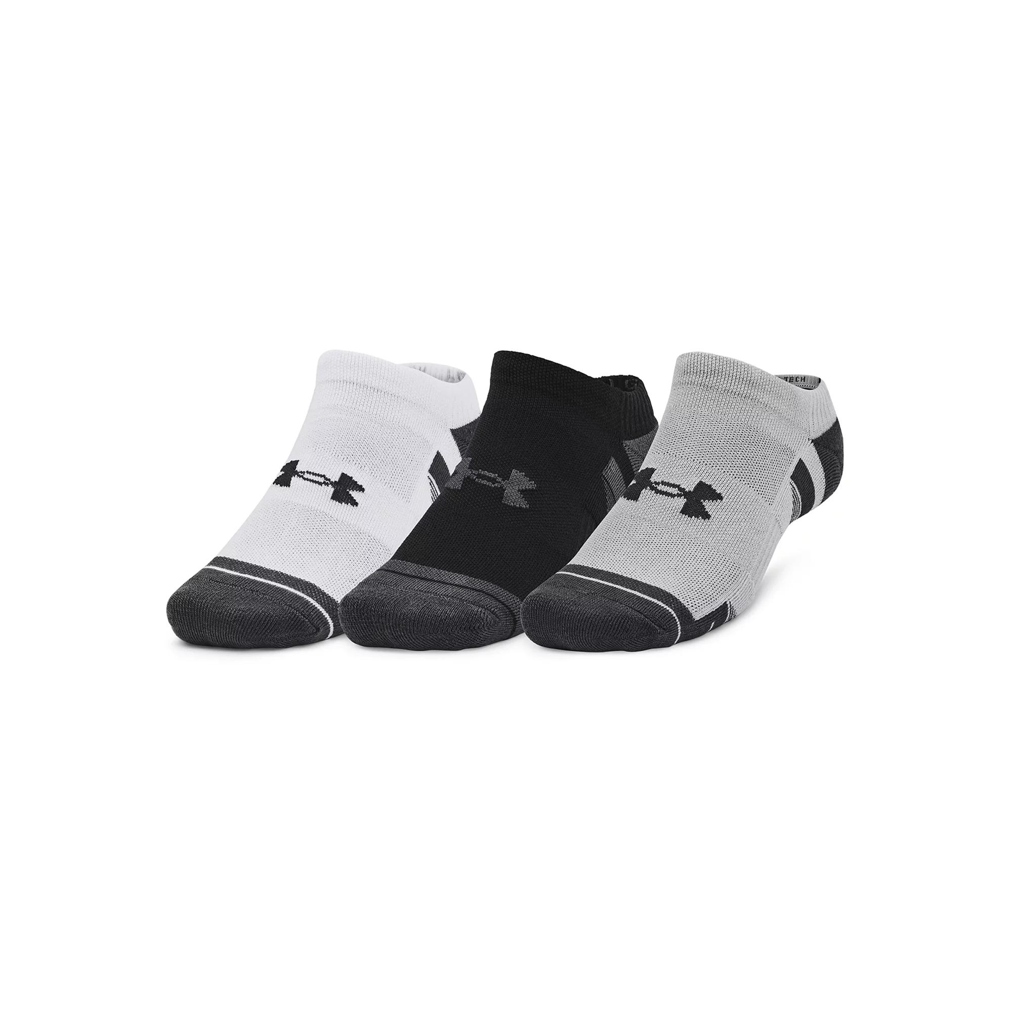 Men's Under Armour Performance Tech 3-Pack No Show Socks,  Product Image