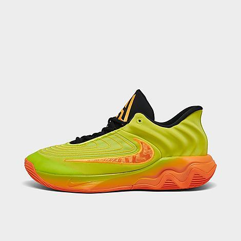Nike Mens Giannis Immortality 4 Basketball Shoes in Cyber/Sundial/Lightning Product Image