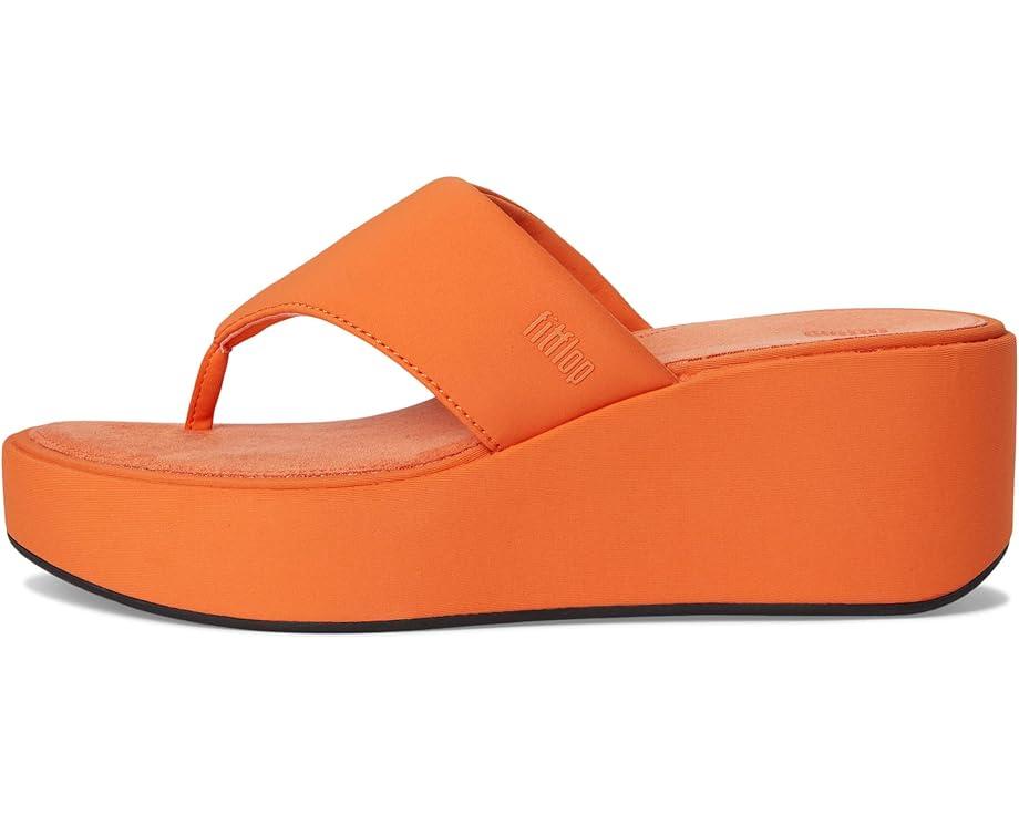 F-Mode Go Adjustable Flatform Toe-Post Sandals Product Image