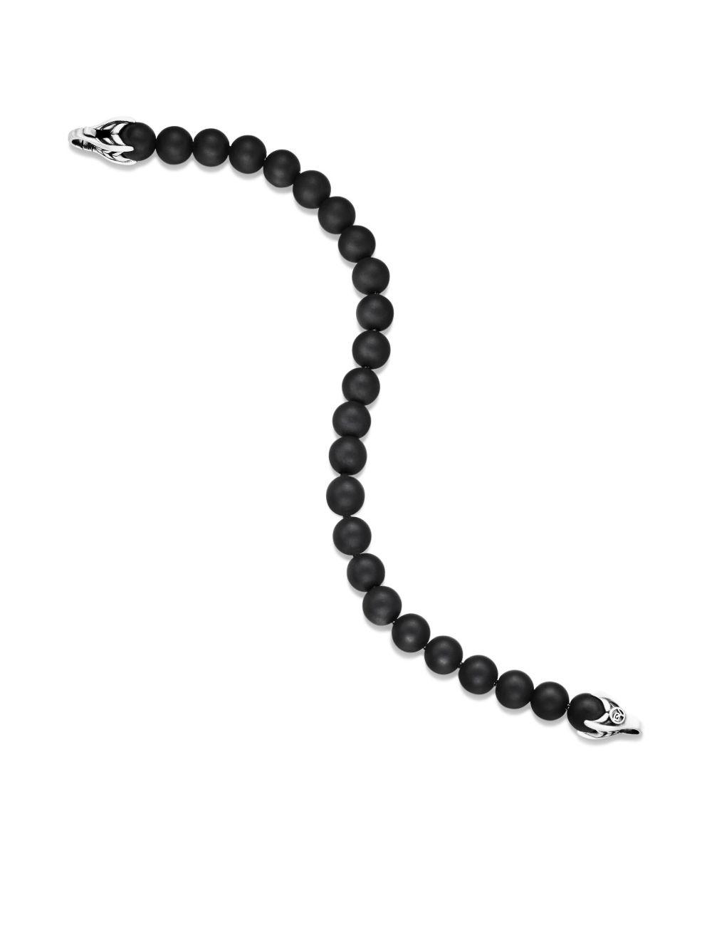 sterling silver Spiritual Beads bracelet (8mm) Product Image