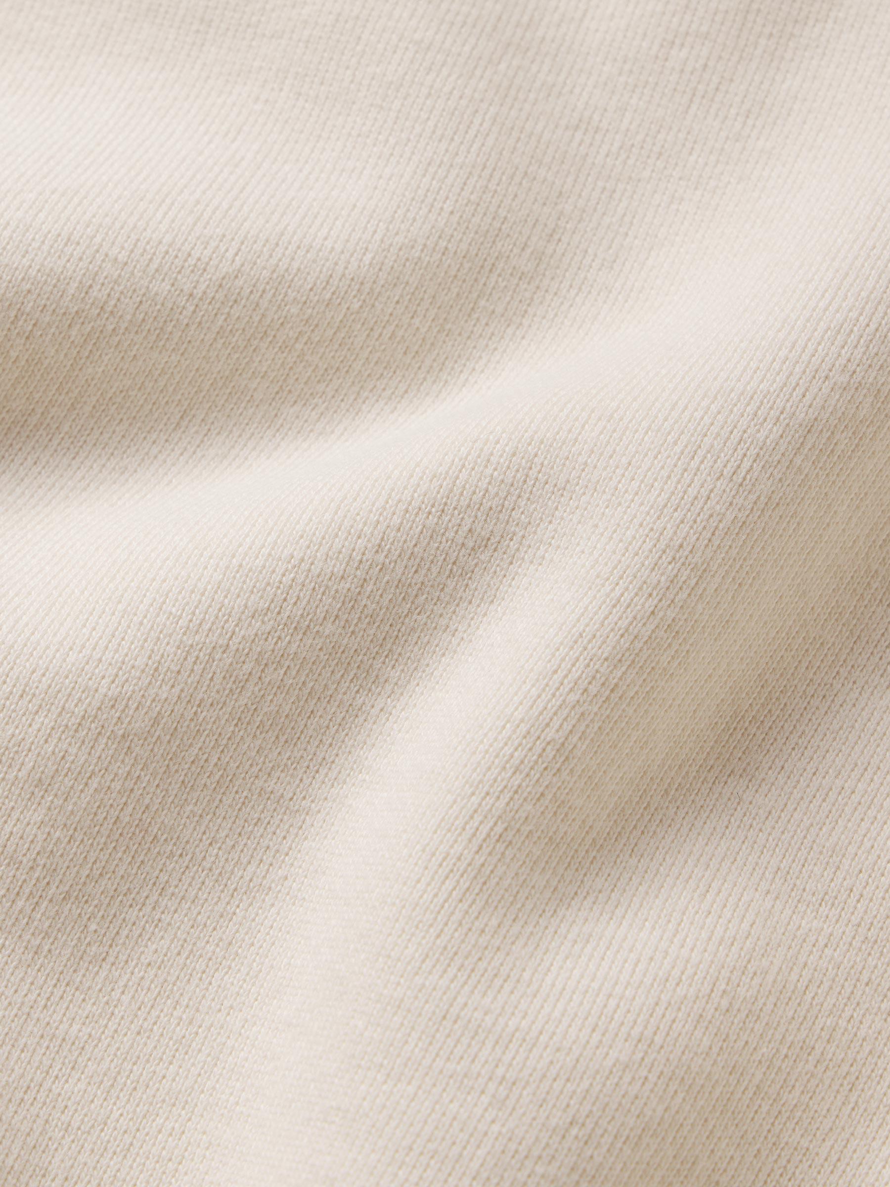 White Welterweight Quarter Zip Product Image