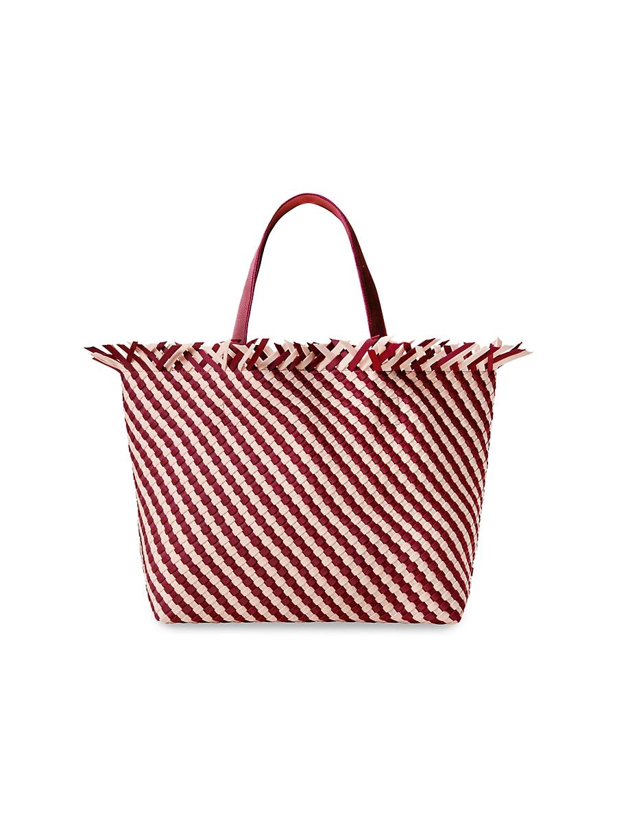 Womens Havana Large Stripe Tote Bag Product Image