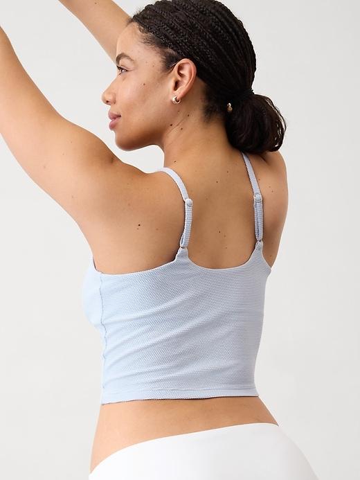 Scoop Crop Pique Tankini A-C Product Image