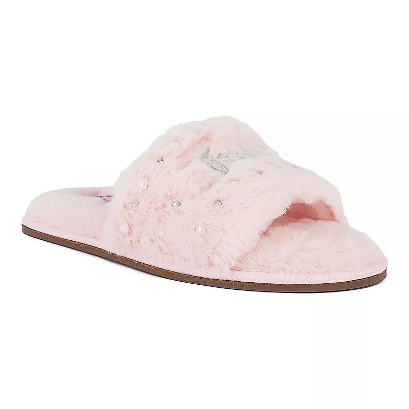Juicy Couture Gyanna 2 Women's Open Toe Slippers, Size: 10, Blush Product Image