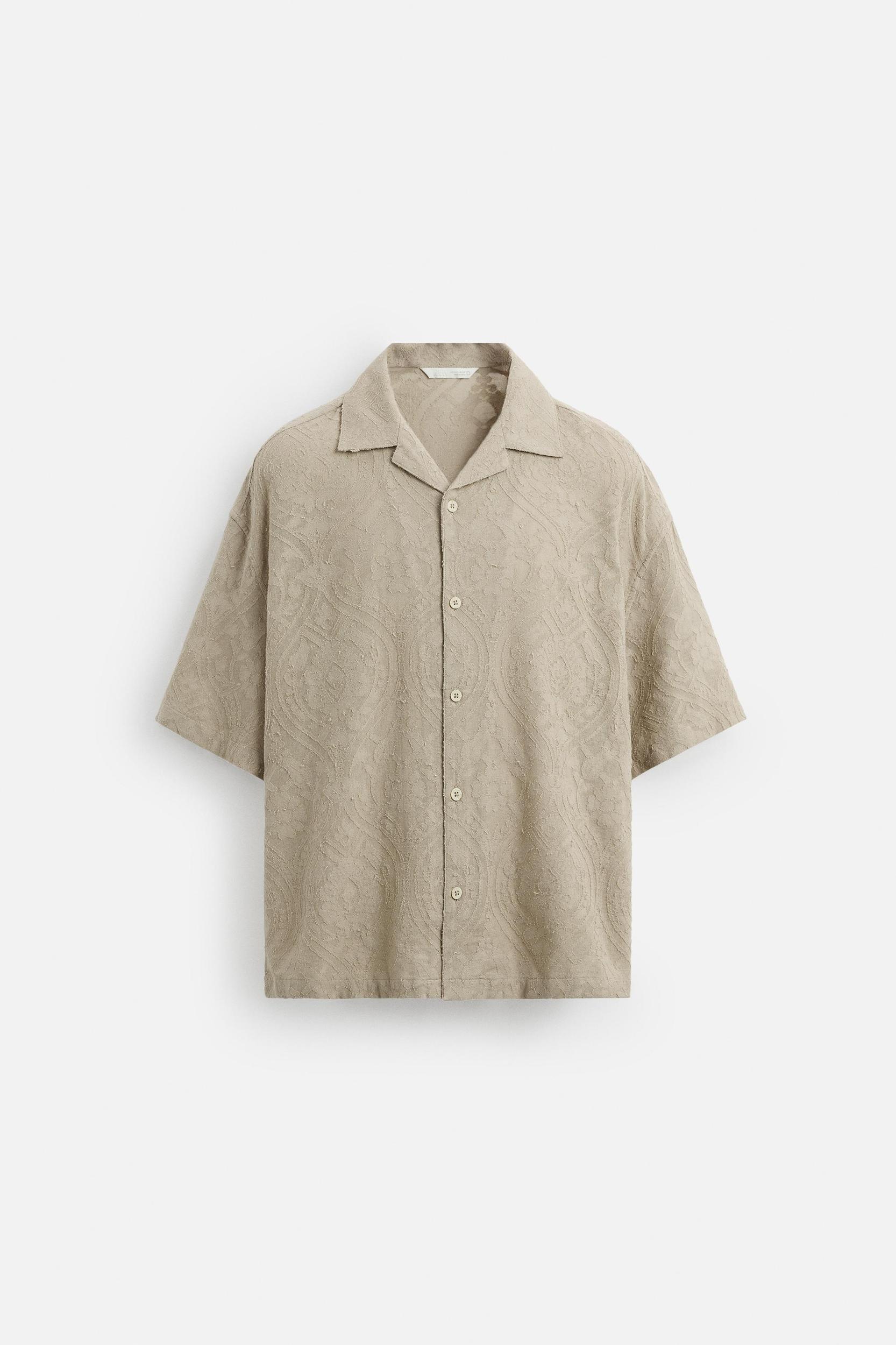 GEOMETRIC JACQUARD SHIRT Product Image