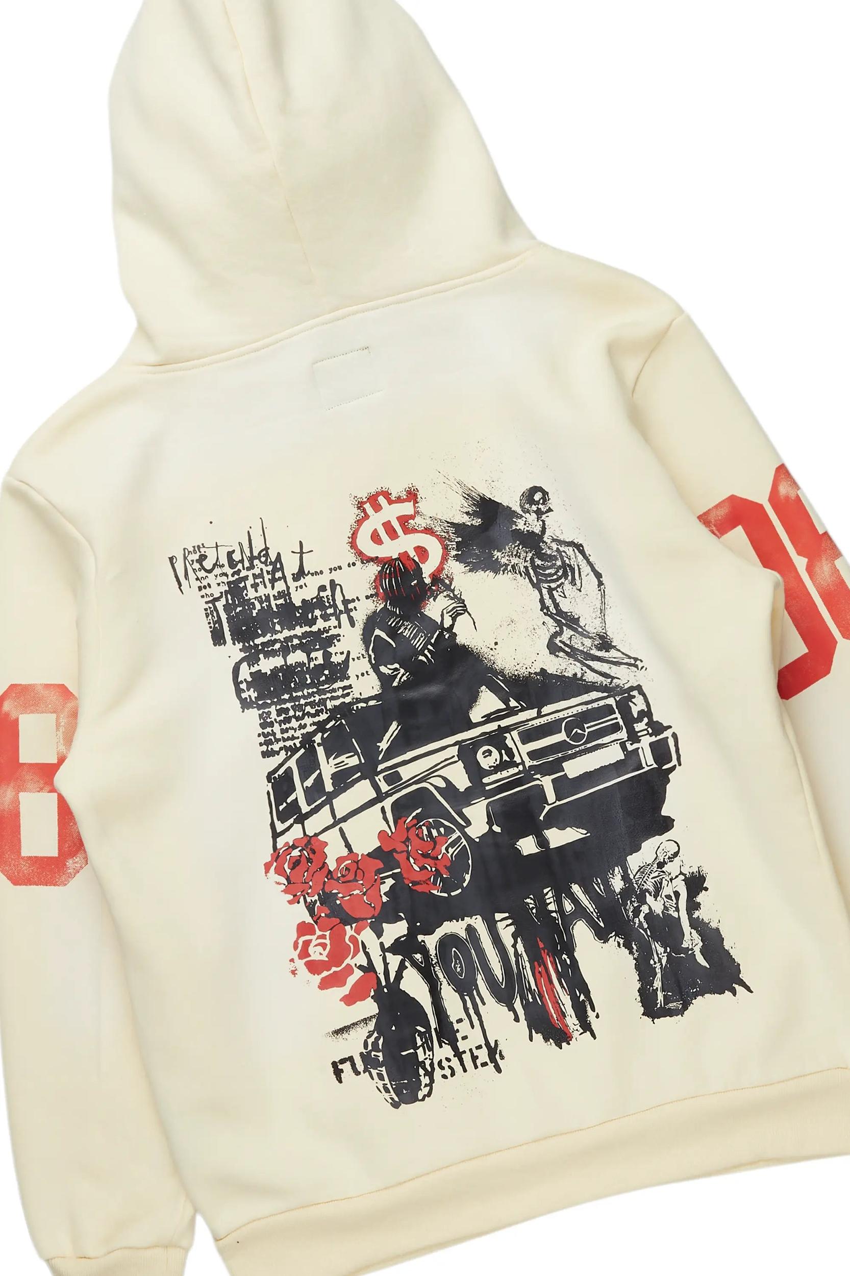 Grill Sand Hoodie/Baggy Fit Jean Bundle Male Product Image