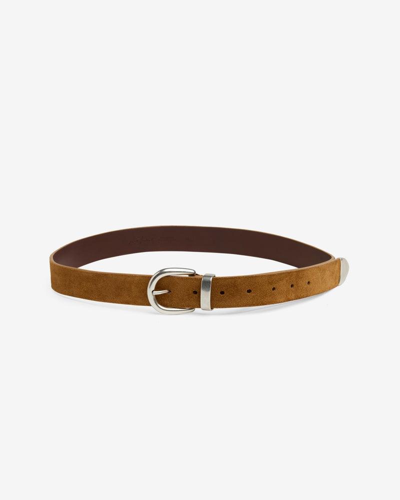 Western Italian Suede Belt Product Image