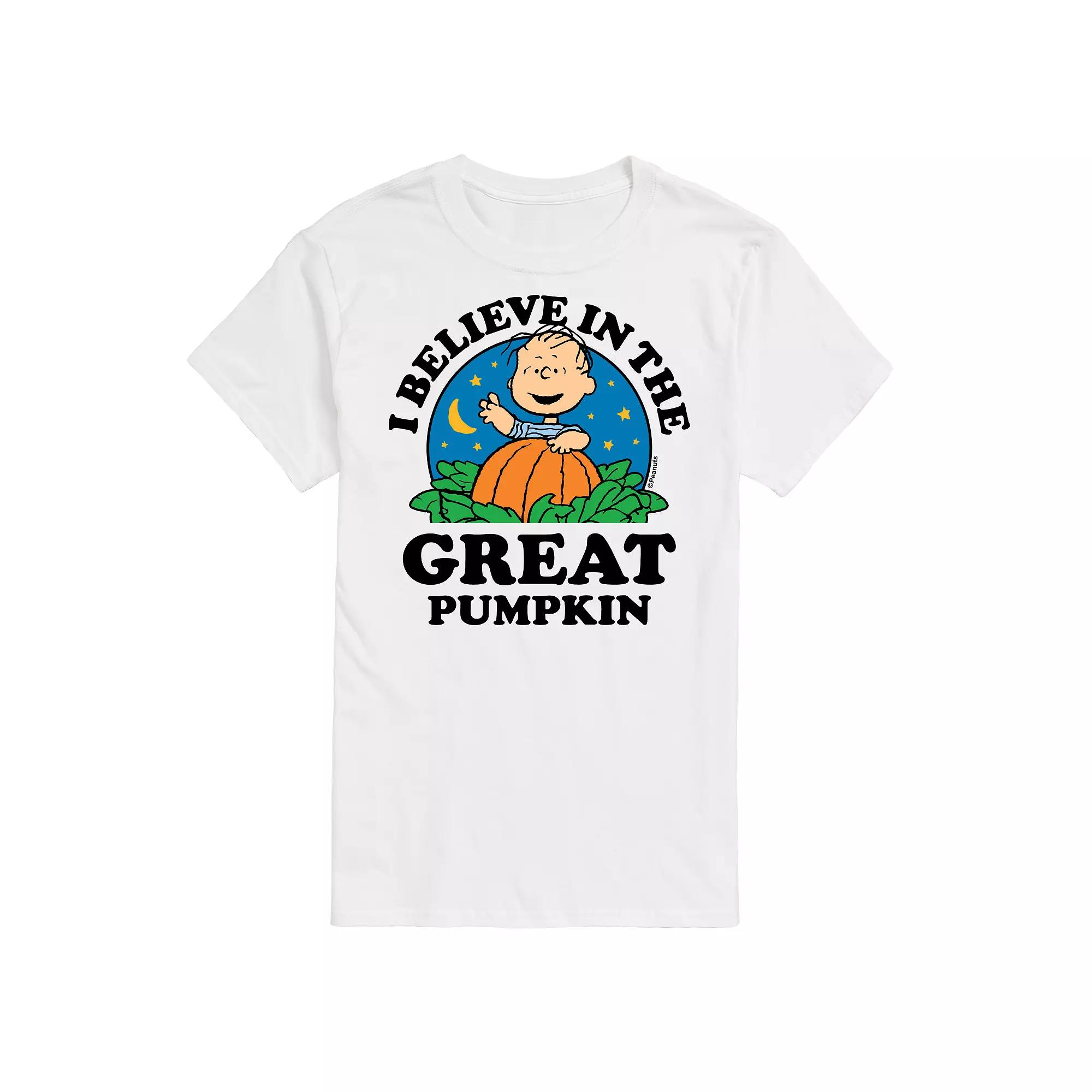 Big & Tall Peanuts Great Pumpkin Tee, Men's,  Product Image