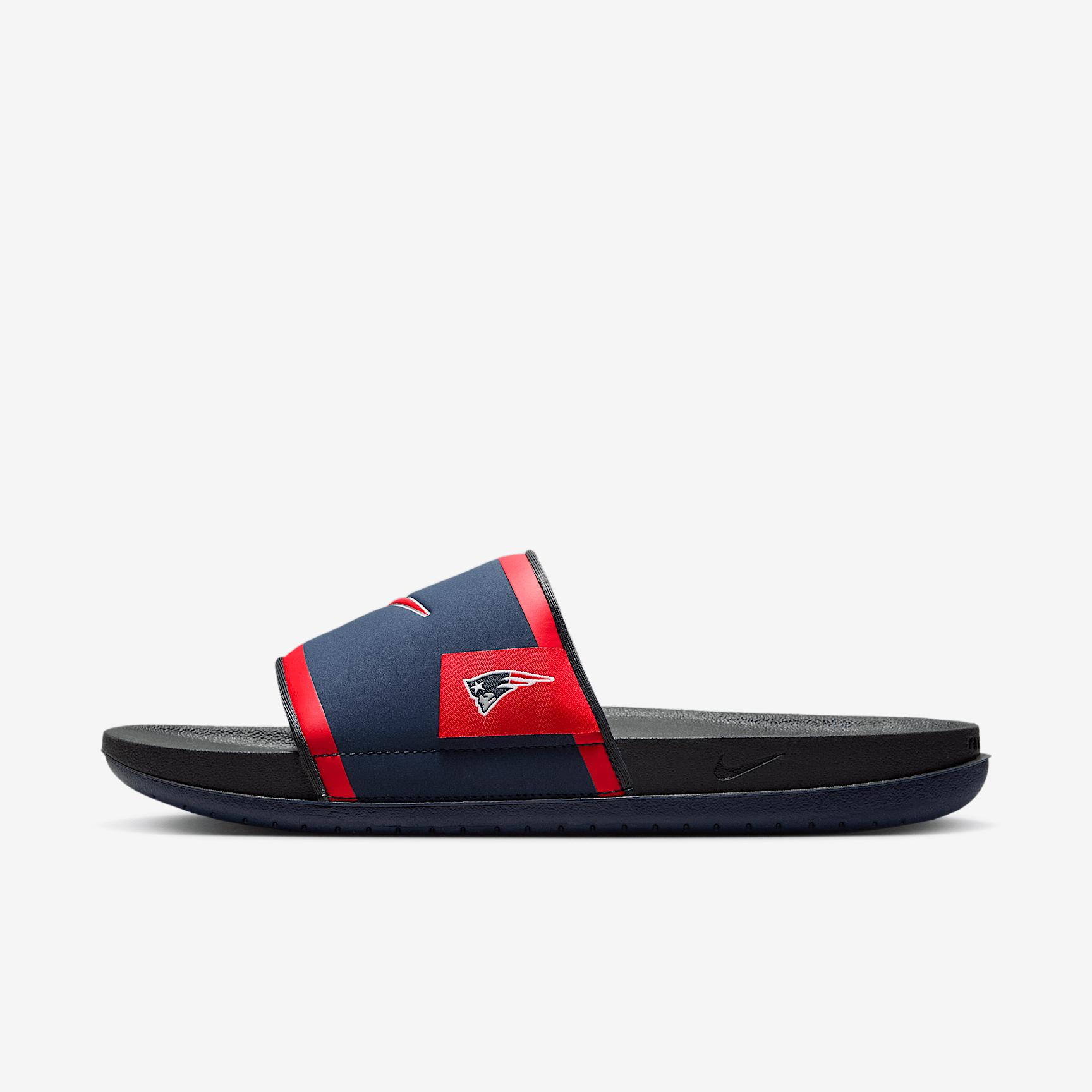 Nike Men's Offcourt (New England Patriots) Offcourt Slides Product Image
