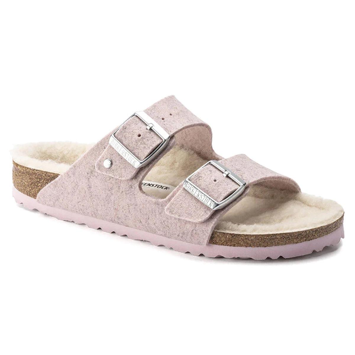 Birkenstock Arizona Happy Lamb Wool Felt Sandals Product Image