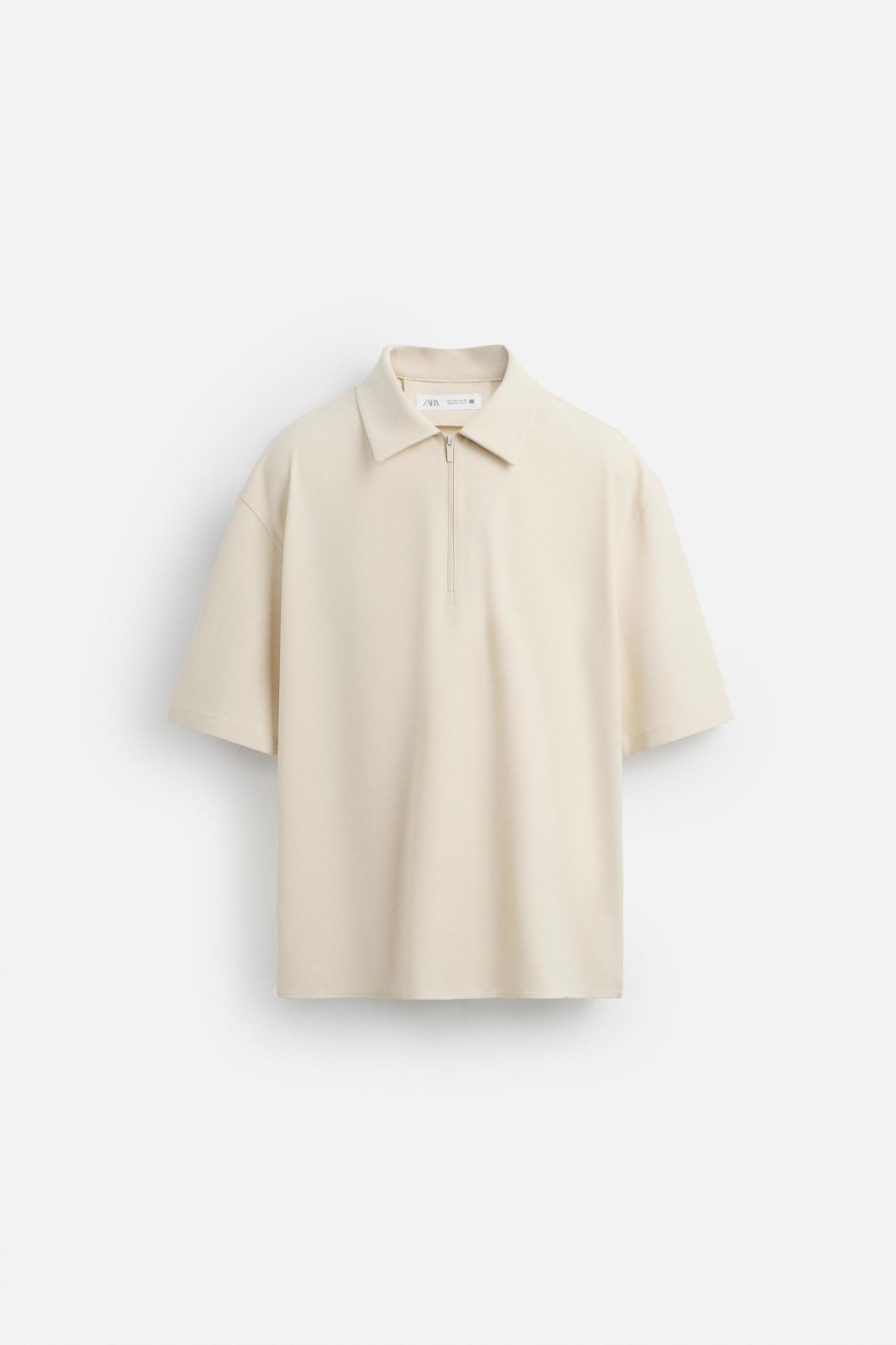 TECHNICAL ZIP POLO SHIRT Product Image