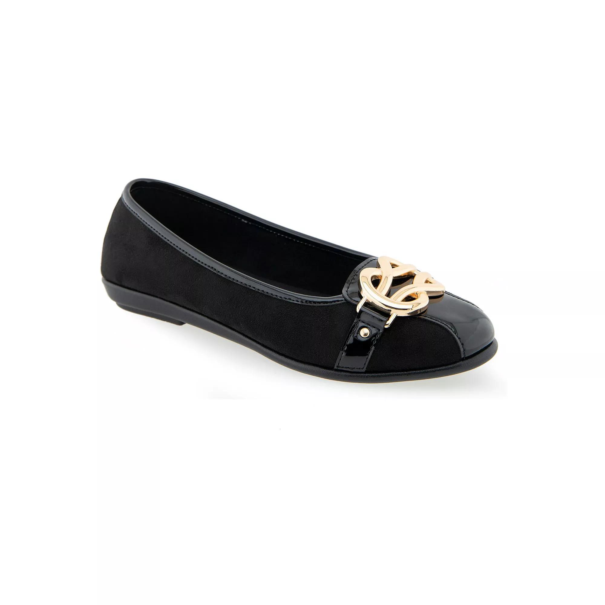 Aerosoles Big Bet Women's Suede Ballet Flats,  Product Image