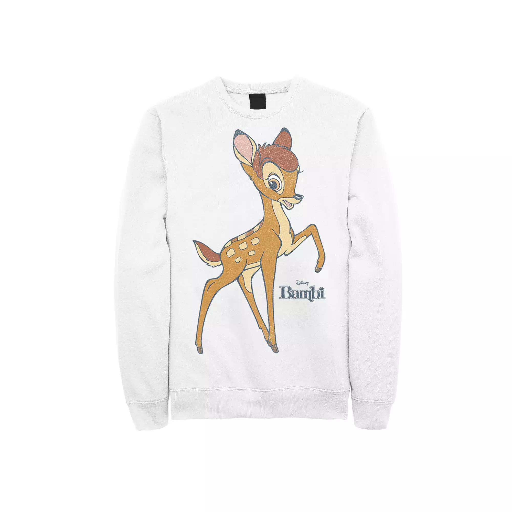 Disney's Bambi Simple Portrait Logo Men's Sweatshirt,  Product Image