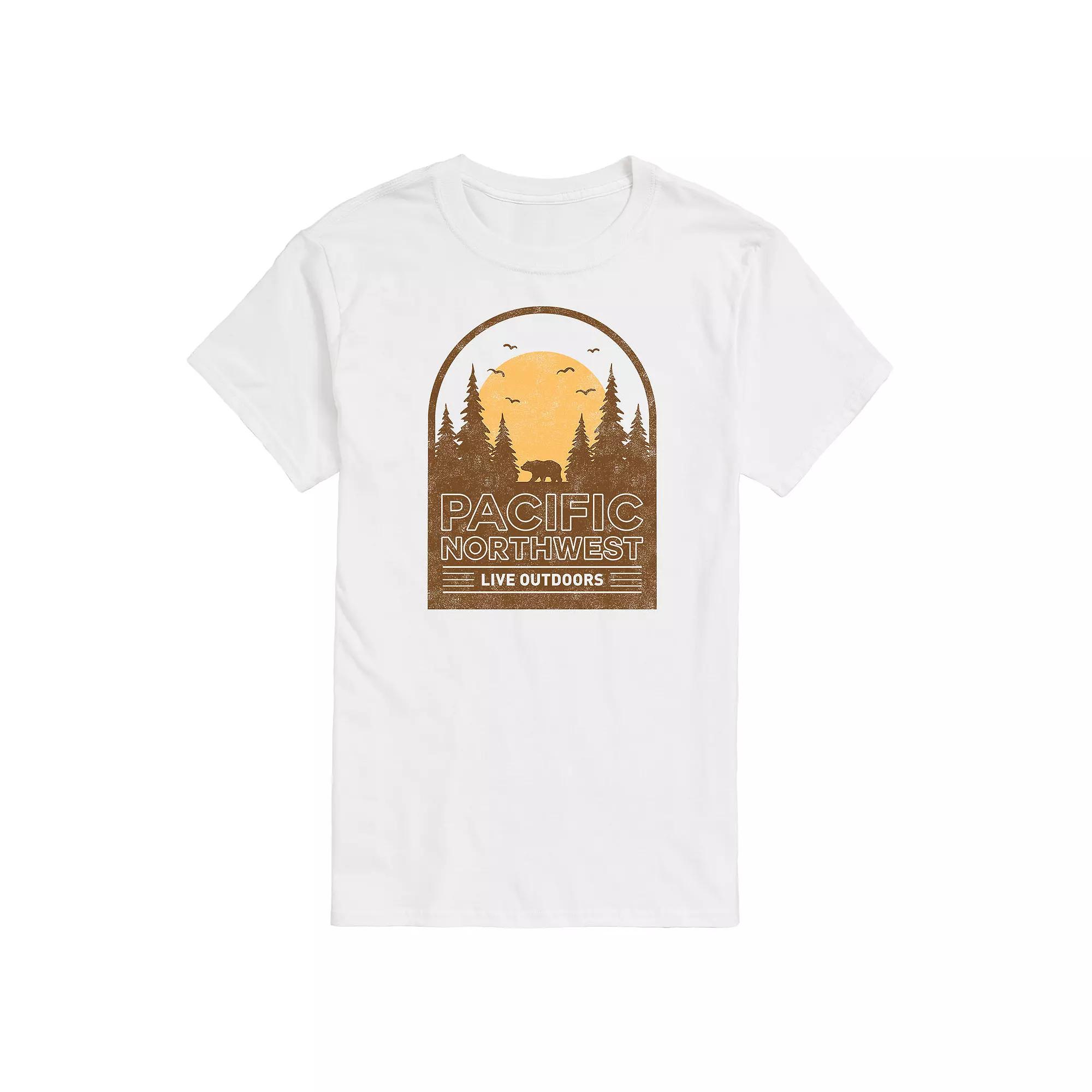 Big & Tall Pacific Northwest Tee, Men's,  Product Image