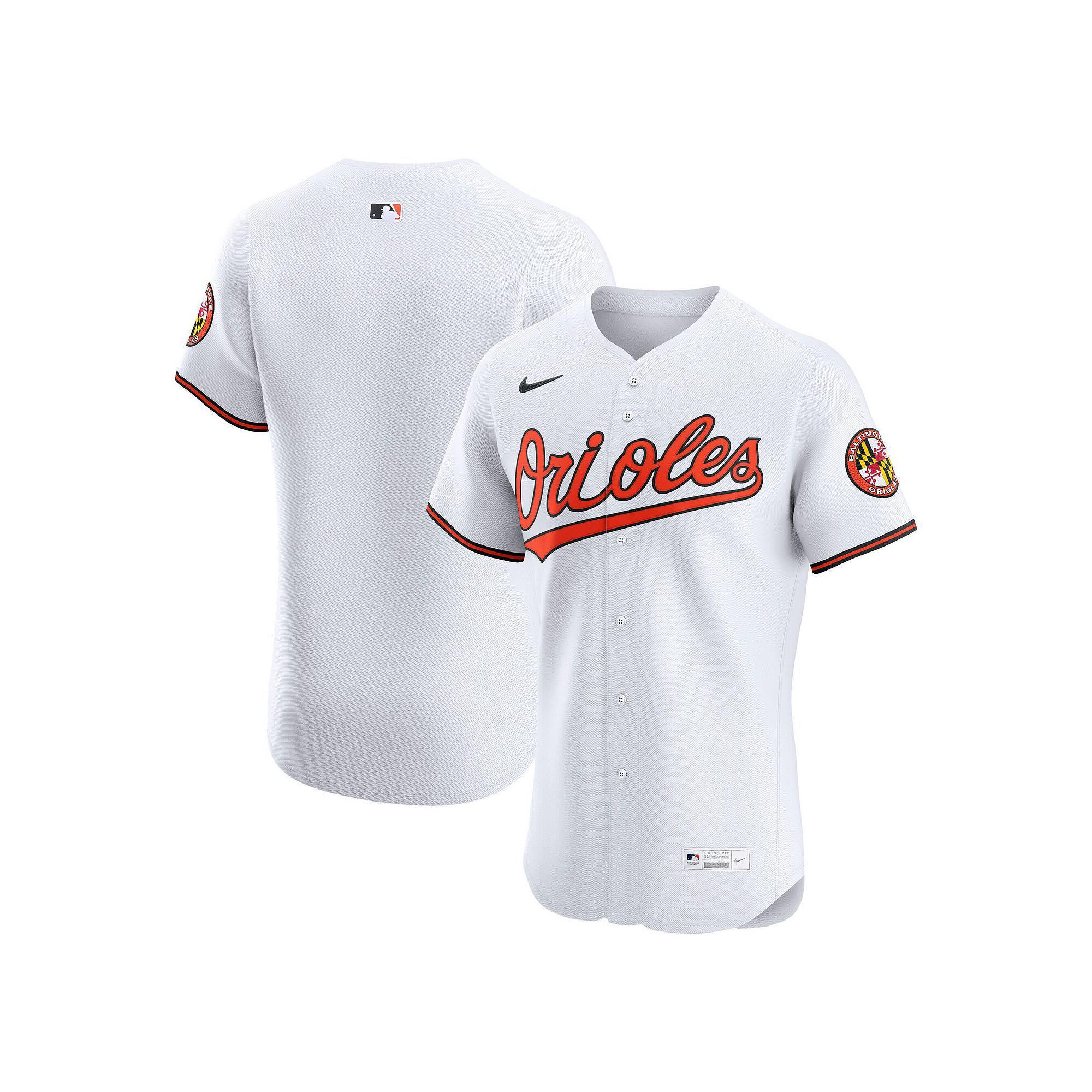 Men's Nike White Baltimore Orioles Home Elite Jersey,  Product Image