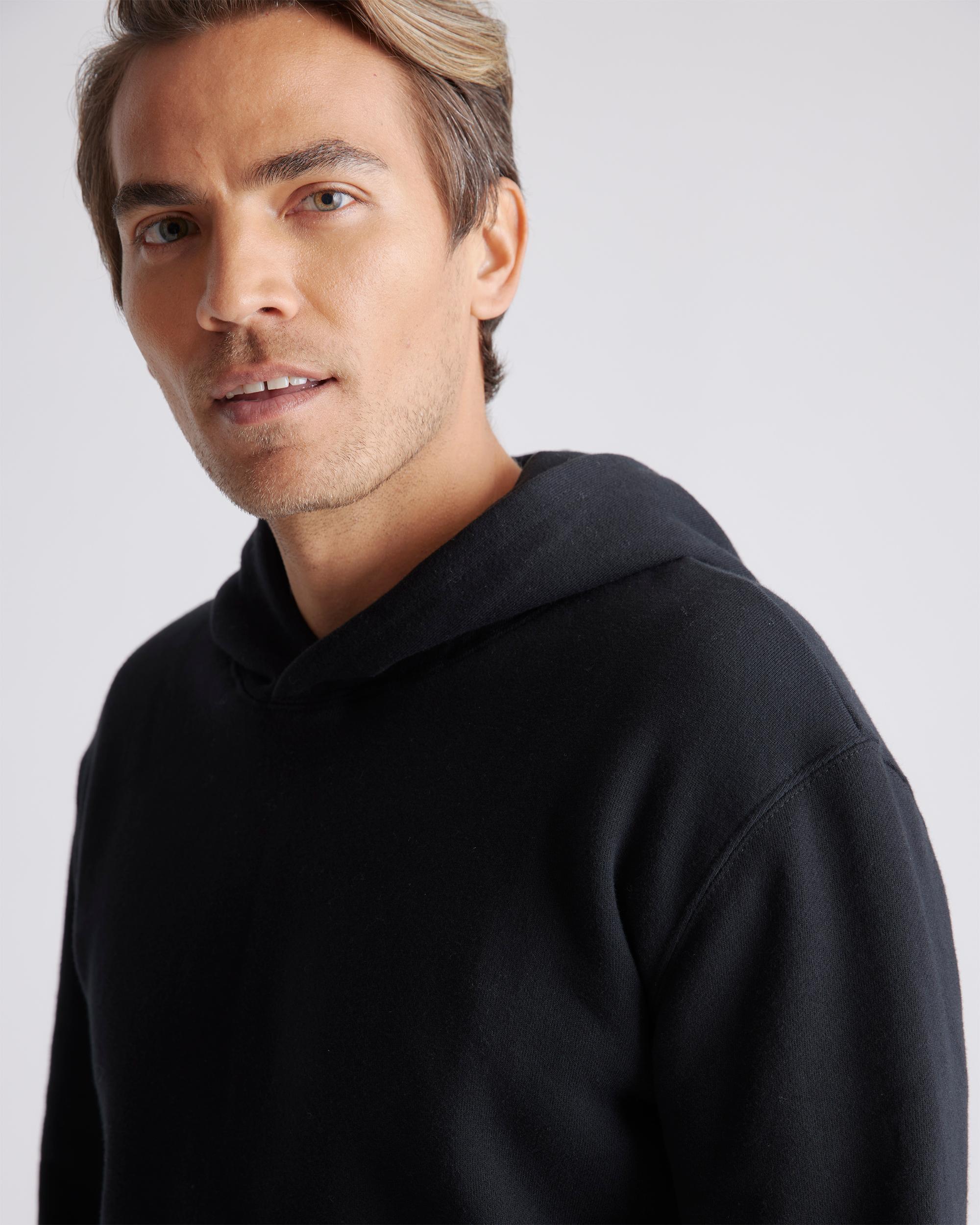 Quince | Men's Organic Heavyweight Fleece Hoodie Organic Cotton Product Image