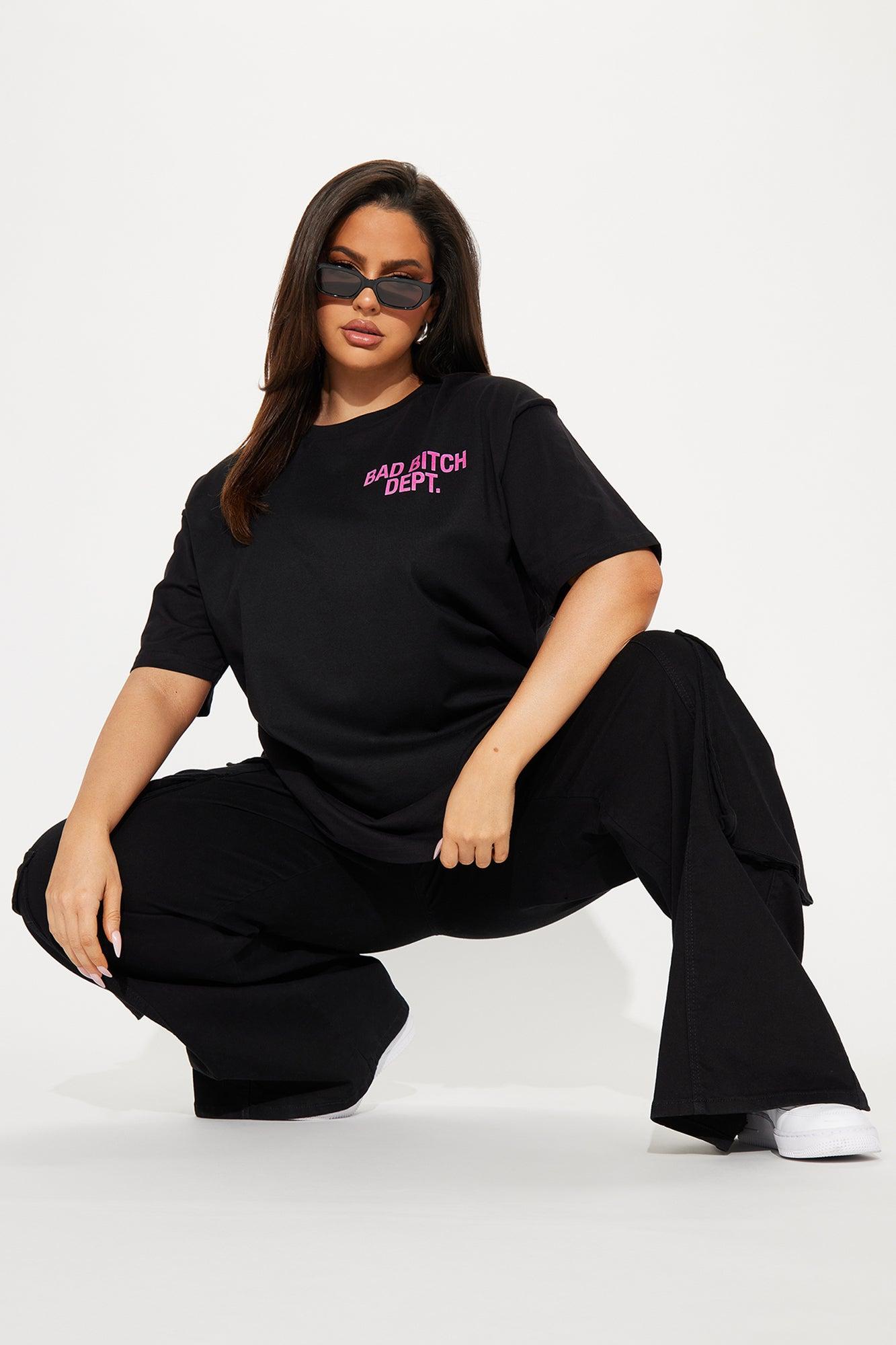 Member Of The Bad Bitch Dept Tee - Black Product Image