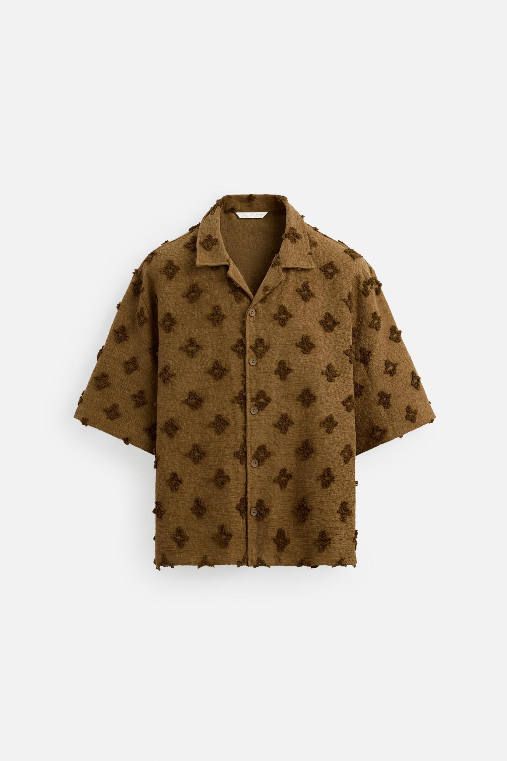 TEXTURED JACQUARD SHIRT Product Image