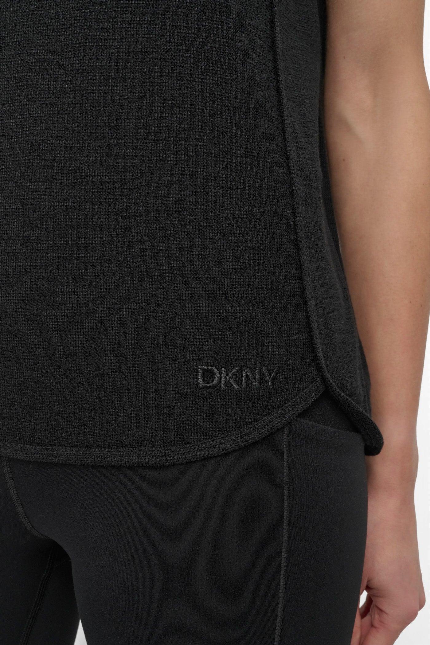 SLUB WAFFLE-KNIT TEE Product Image